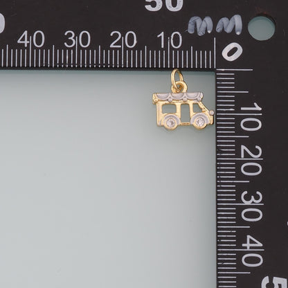 18K Gold Filled Hand Charm Pendant for Jewelry Making
