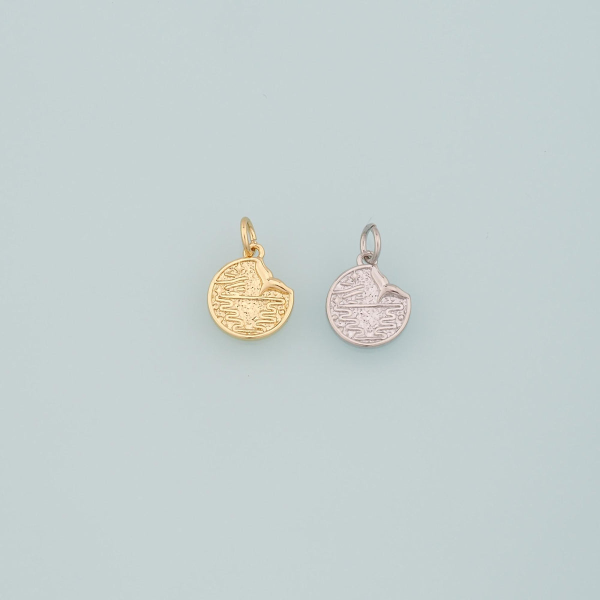 18K Gold Filled Hand Charm Pendant for Jewelry Making