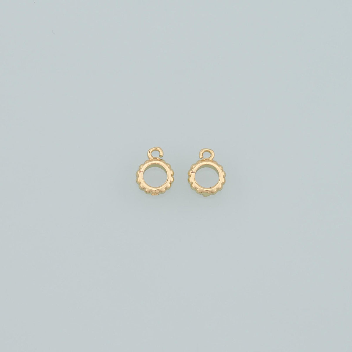18K Gold Filled Hand Charm Pendant for Jewelry Making
