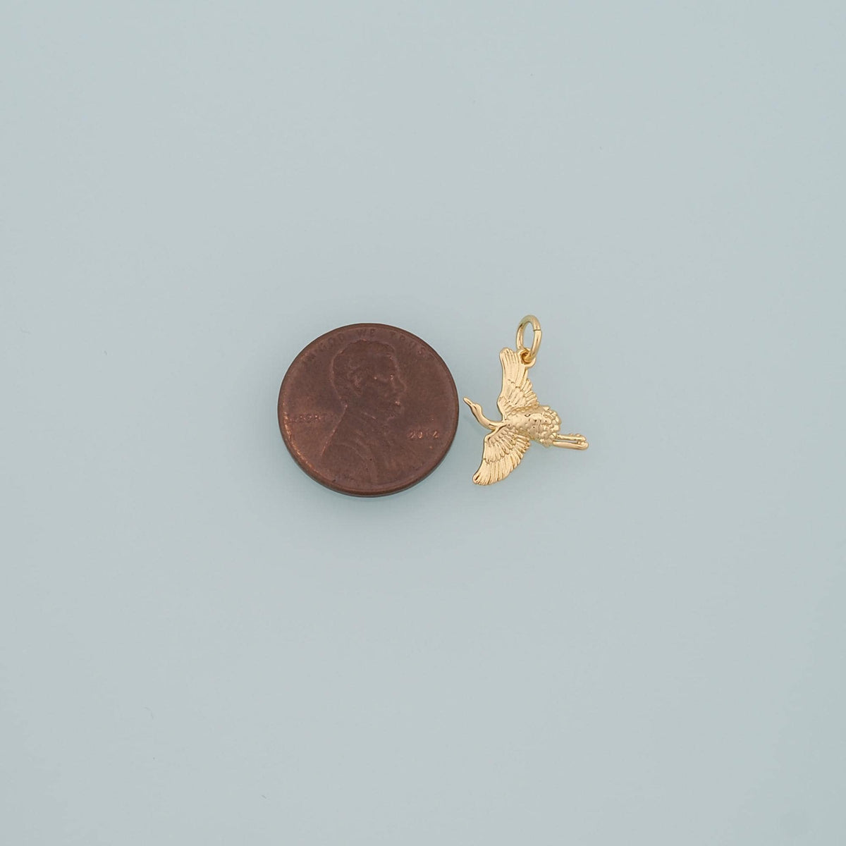 18K Gold Filled Charm Pendant for Jewelry Making