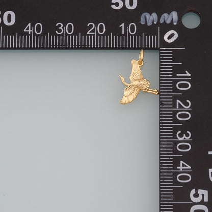 18K Gold Filled Charm Pendant for Jewelry Making