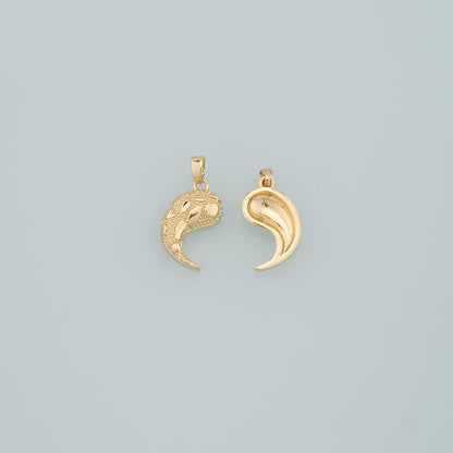 18K Gold Filled Hand Charm Pendant for Jewelry Making