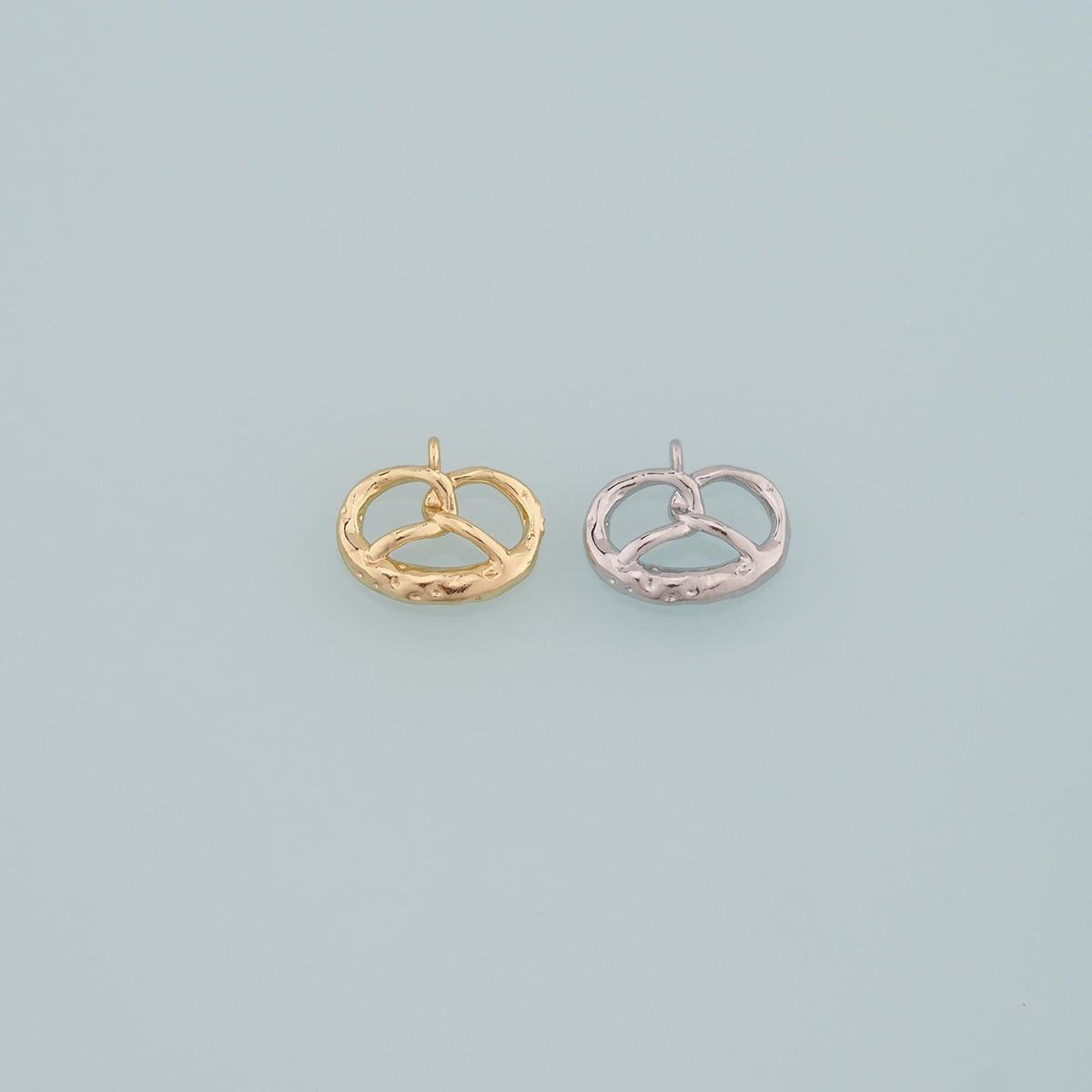 18K Gold Filled Hand Charm Pendant for Jewelry Making