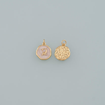Cute Dolphin Charms,18K Gold Filled Enamel Dolphin Pendant,Dolphin Charm Bracelet Necklace for DIY Jewelry Making Supply