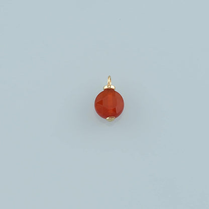 18K Gold Filled Hand Charm Pendant for Jewelry Making