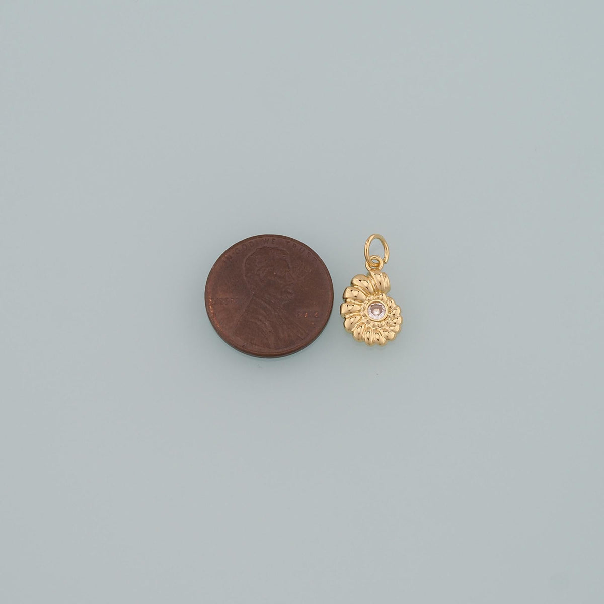Gold Shell Charms,18K Gold Filled Conch Pendant,Conch Shell Charm Bracelet Necklace for DIY Jewelry Making Supply