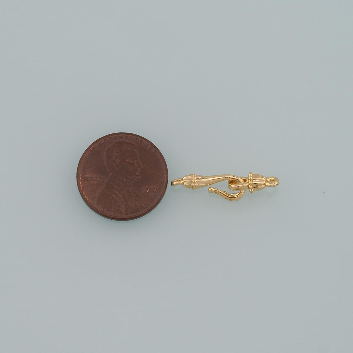 18K Gold Filled Hook Clasp,Flower Clasp Connector for DIY Jewelry Finding Necklace Bracelet