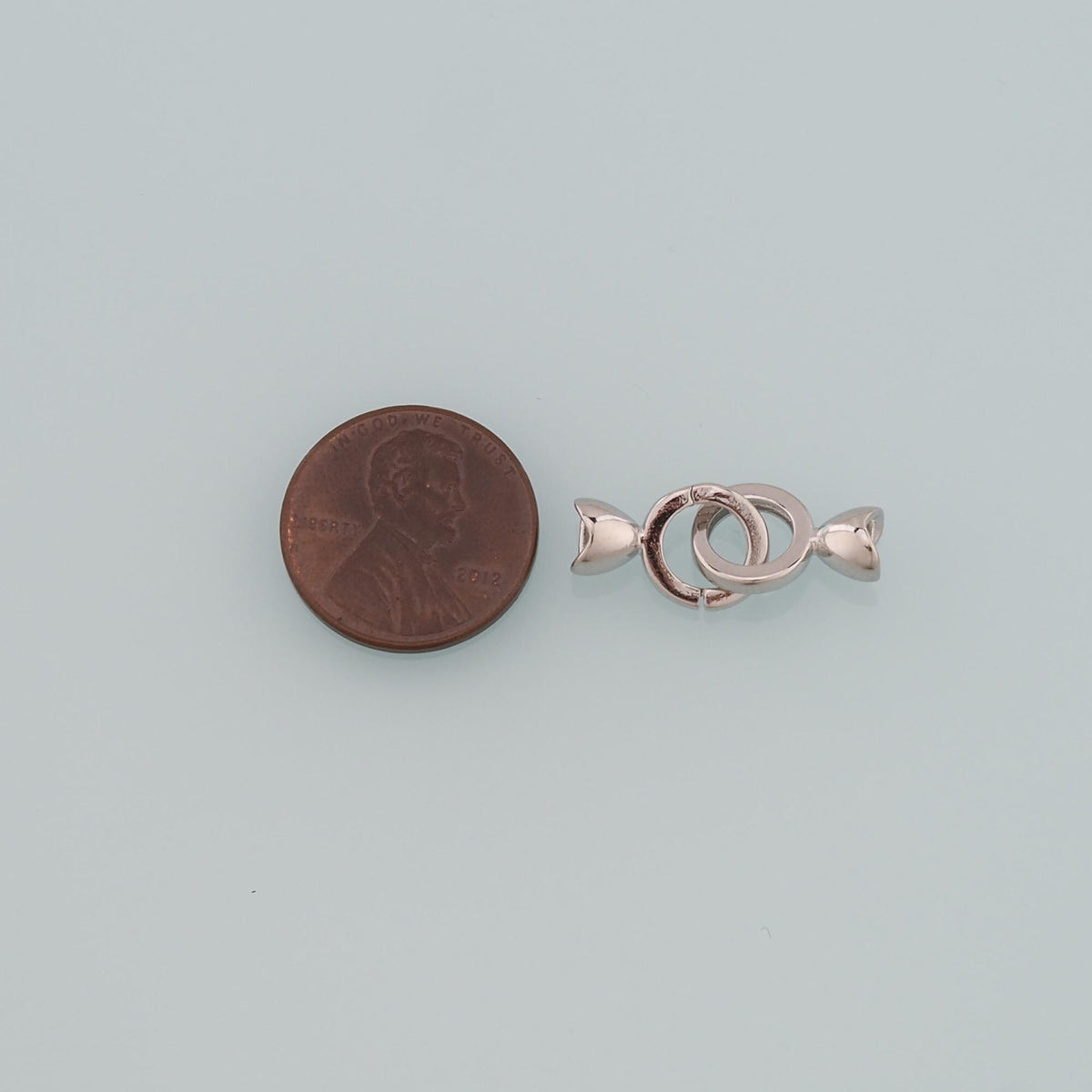 18K Gold Filled Heart Charm Pendant for Jewelry Making