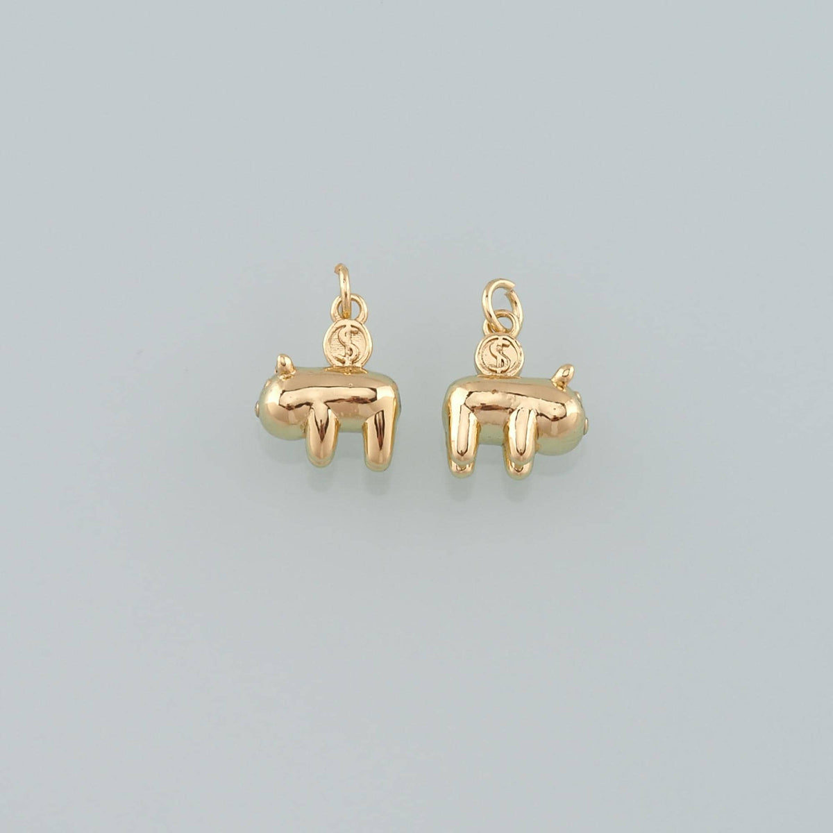 18K Gold Filled Charm Pendant for Jewelry Making