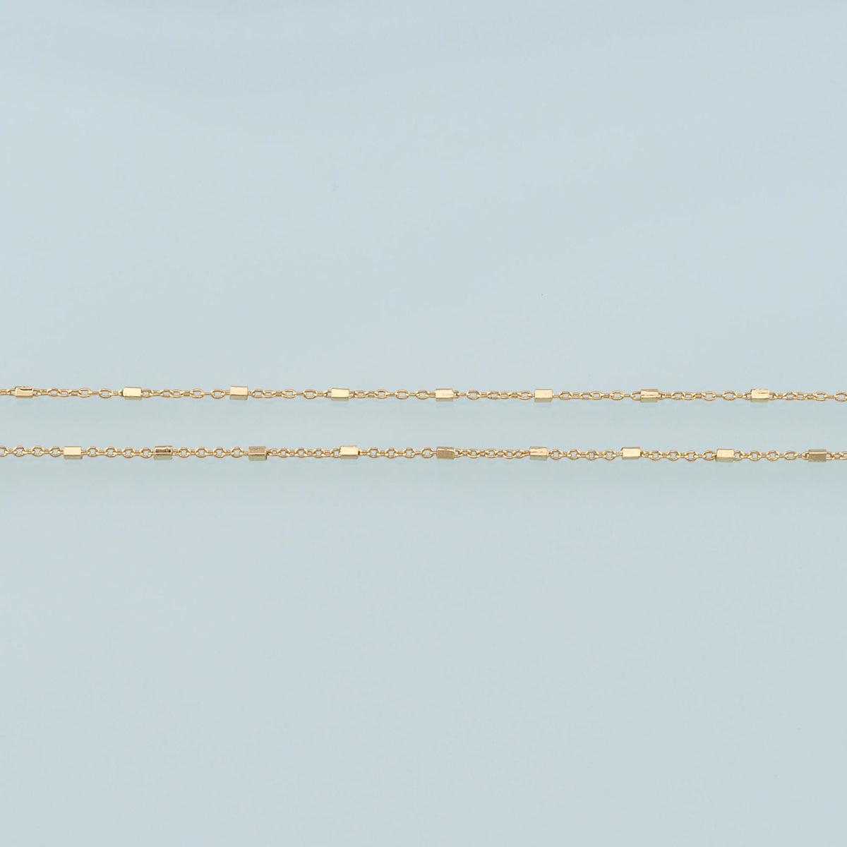18K Gold Filled Jewelry Chain 3.28 ft, 16.40 ft for Jewelry Making