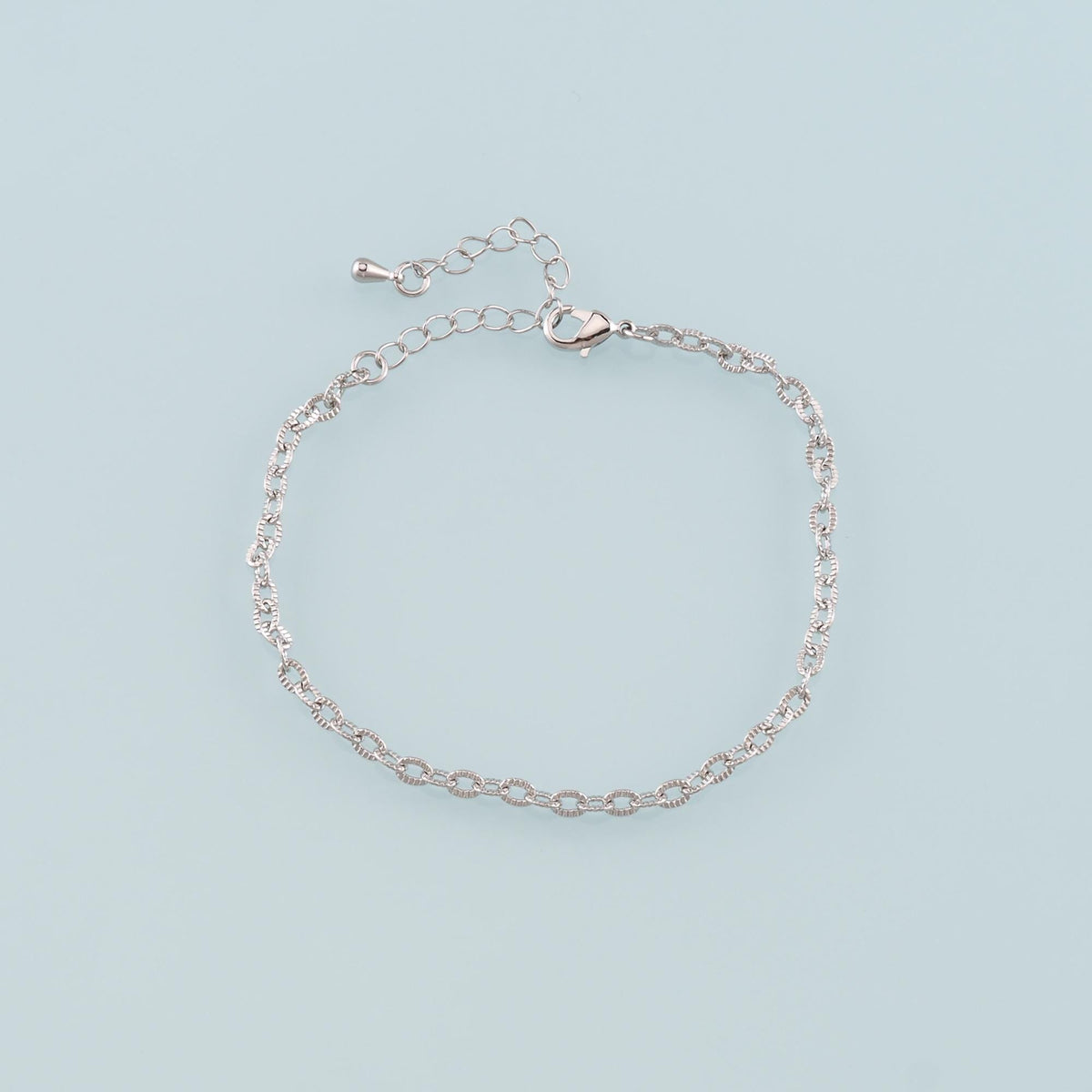 Gold Adjustable Chain,18K Gold Filled Oval Bracelet,Semi Finished Bracelets,Bracelets for Jewelry Making
