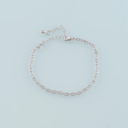 Gold Adjustable Chain,18K Gold Filled Oval Bracelet,Semi Finished Bracelets,Bracelets for Jewelry Making