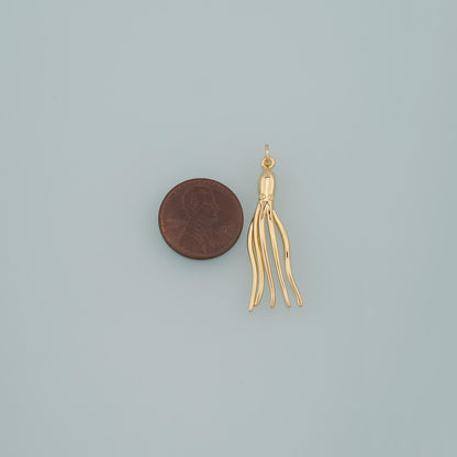 18K Gold Filled Hand Charm Pendant for Jewelry Making
