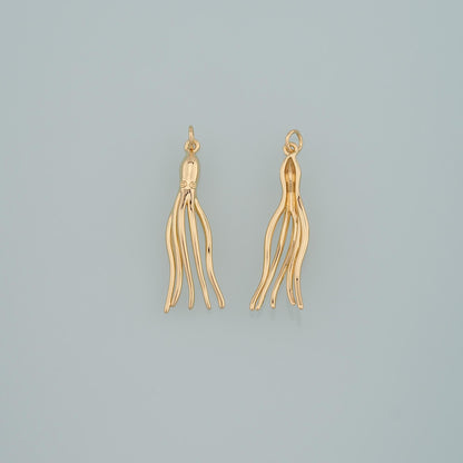 18K Gold Filled Hand Charm Pendant for Jewelry Making