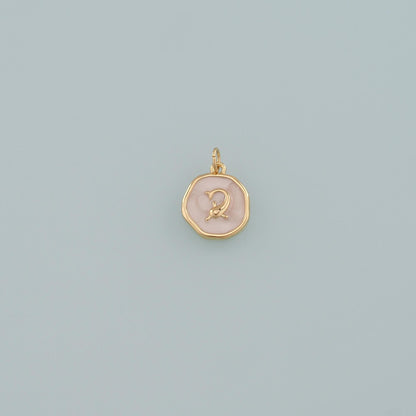 Cute Dolphin Charms,18K Gold Filled Enamel Dolphin Pendant,Dolphin Charm Bracelet Necklace for DIY Jewelry Making Supply