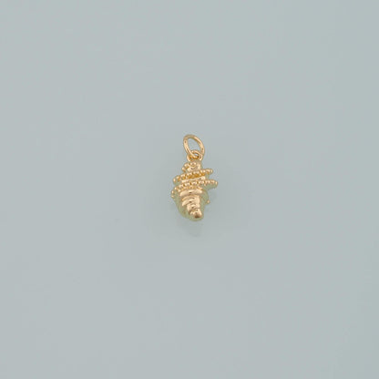 18K Gold Filled Croissant Pendant,Dainty Croissant Charm Bracelet Necklace for DIY Jewelry Making Supply