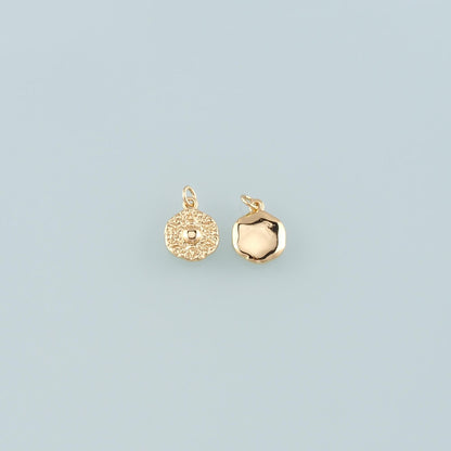 Gold Celestial Charms,18K Gold Filled David Star Pendant,Star Charm Bracelet Necklace for DIY Jewelry Making Supply