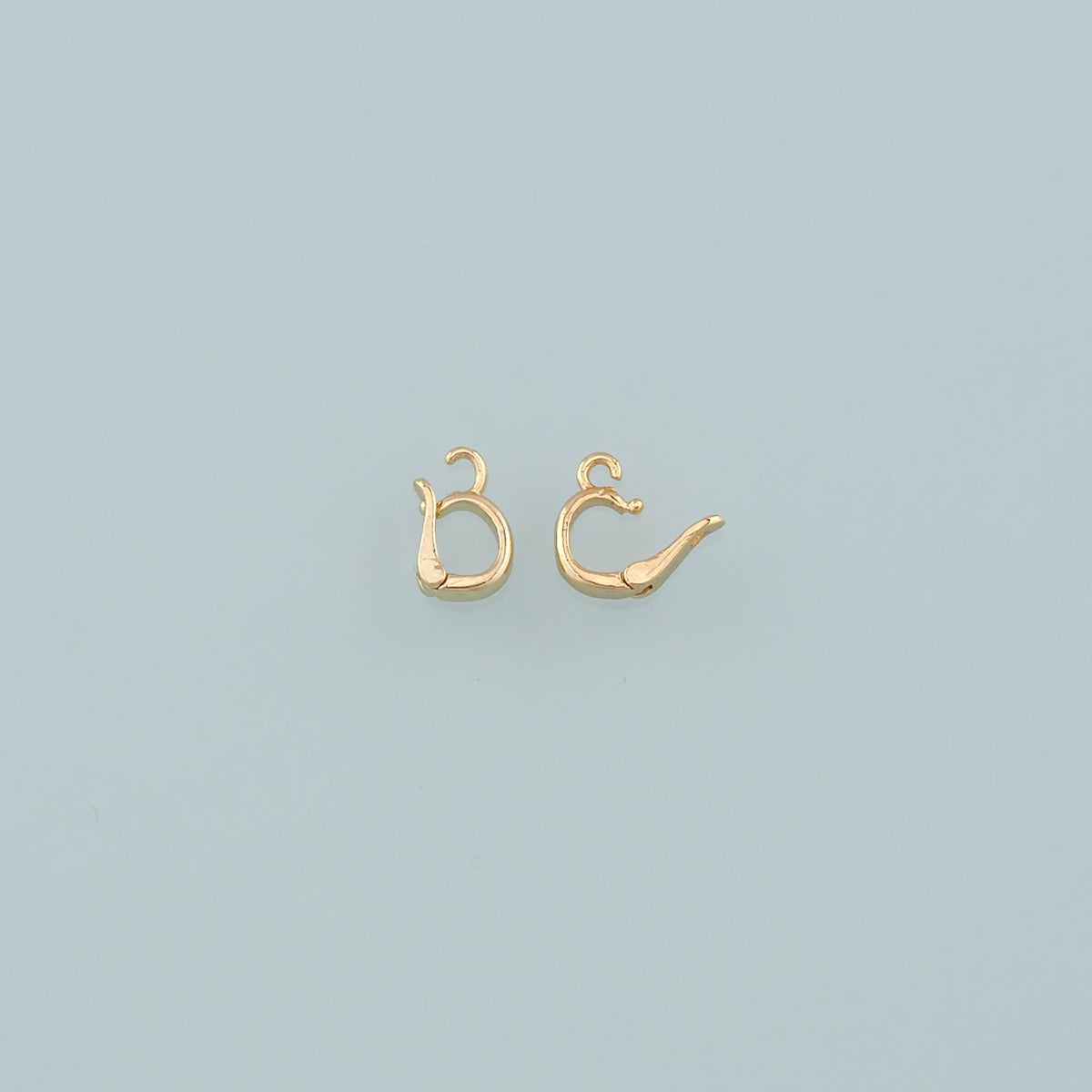 18K Gold Filled Heart Charm Pendant for Jewelry Making