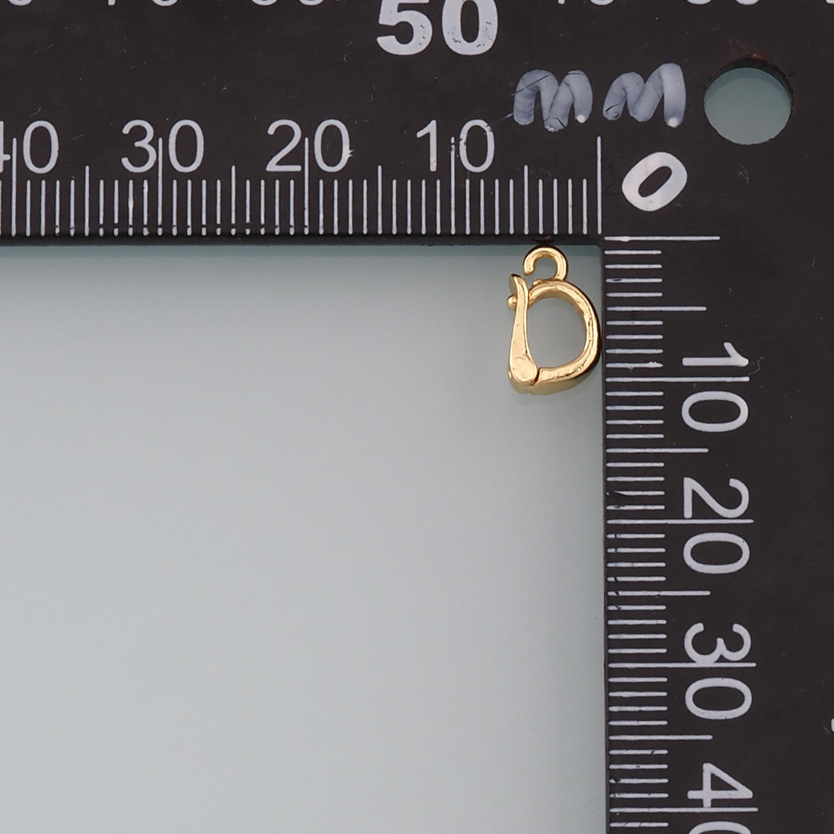 18K Gold Filled Heart Charm Pendant for Jewelry Making