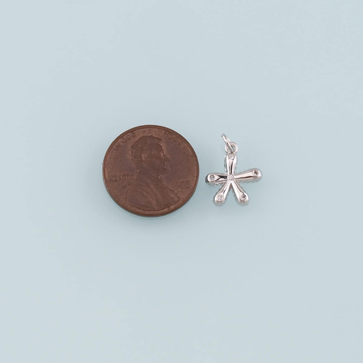 Gold Flower Charms,18K Gold Filled Flower Pendant,Flower Charm Bracelet Necklace for DIY Jewelry Making Supply