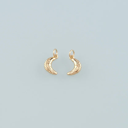 18K Gold Filled Charm Pendant for Jewelry Making