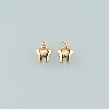 18K Gold Filled Charm Pendant for Jewelry Making