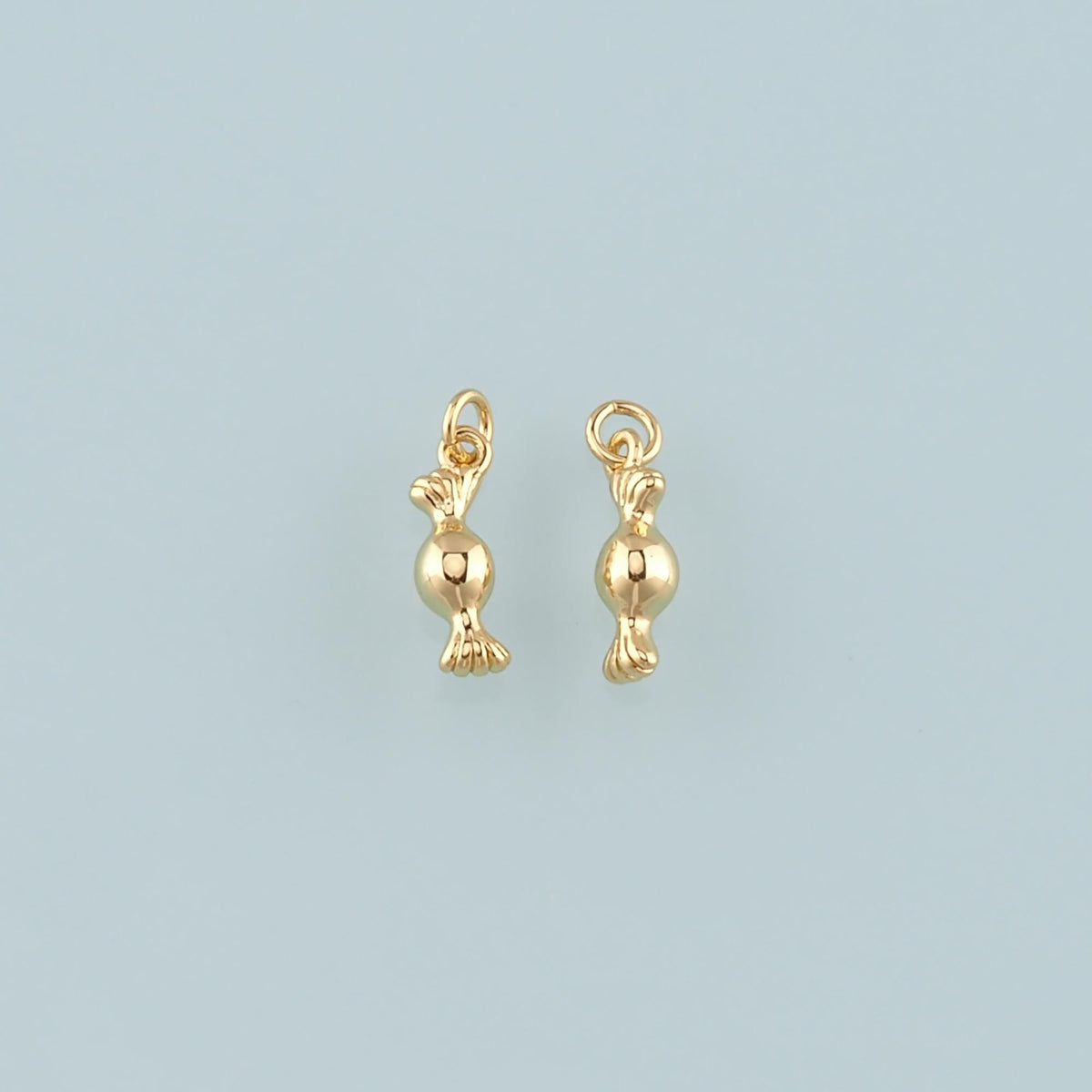 18K Gold Filled Charm Pendant for Jewelry Making