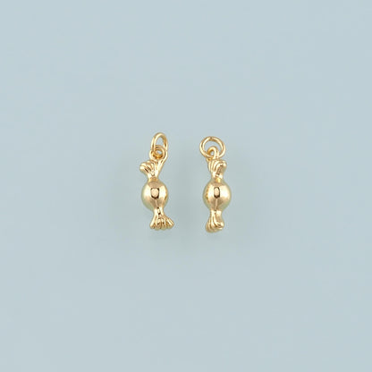 18K Gold Filled Charm Pendant for Jewelry Making
