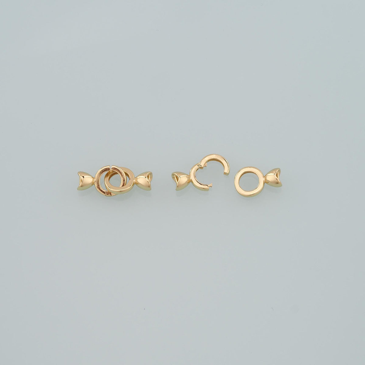 18K Gold Filled Heart Charm Pendant for Jewelry Making