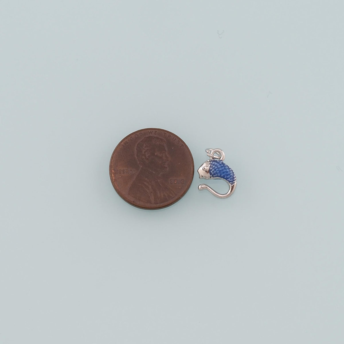 18K Gold Filled Enamel Fish Charm Pendant for Jewelry Making