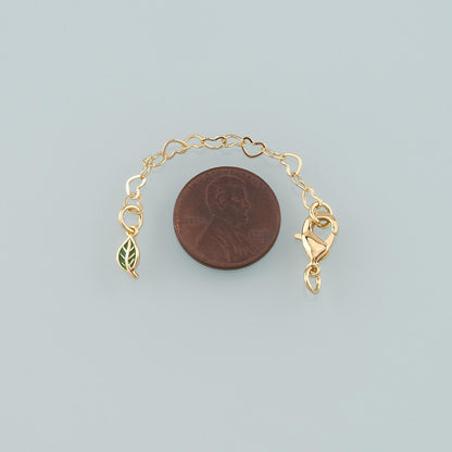 18K Gold Filled Leaf Jewelry Chain for Jewelry Making