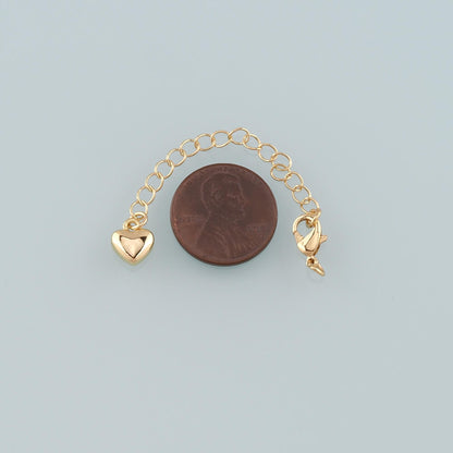 18K Gold Filled Heart Jewelry Chain for Jewelry Making