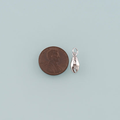 Gold Crab Claws Charms,18K Gold Filled Crab Pendant,Beach Crab Charms Bracelet Necklace for DIY Jewelry Making Supply
