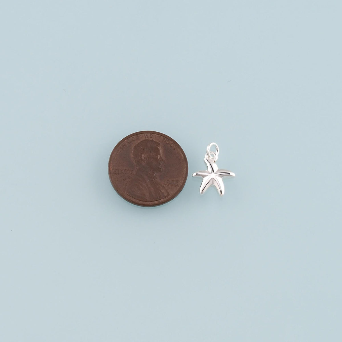 Gold Starfish Charms,18K Gold Filled Sea Star Pendant,Starfish Charm Bracelet Necklace for DIY Jewelry Making Supply