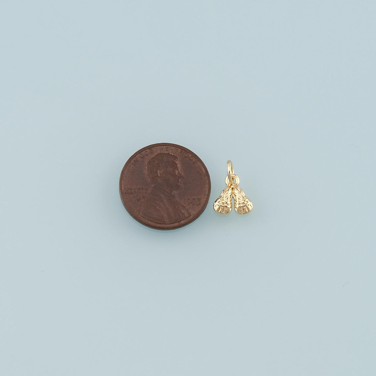 18K Gold Filled Geometry Pendant,Geometry Charm Bracelet Necklace for DIY Jewelry Making Supply