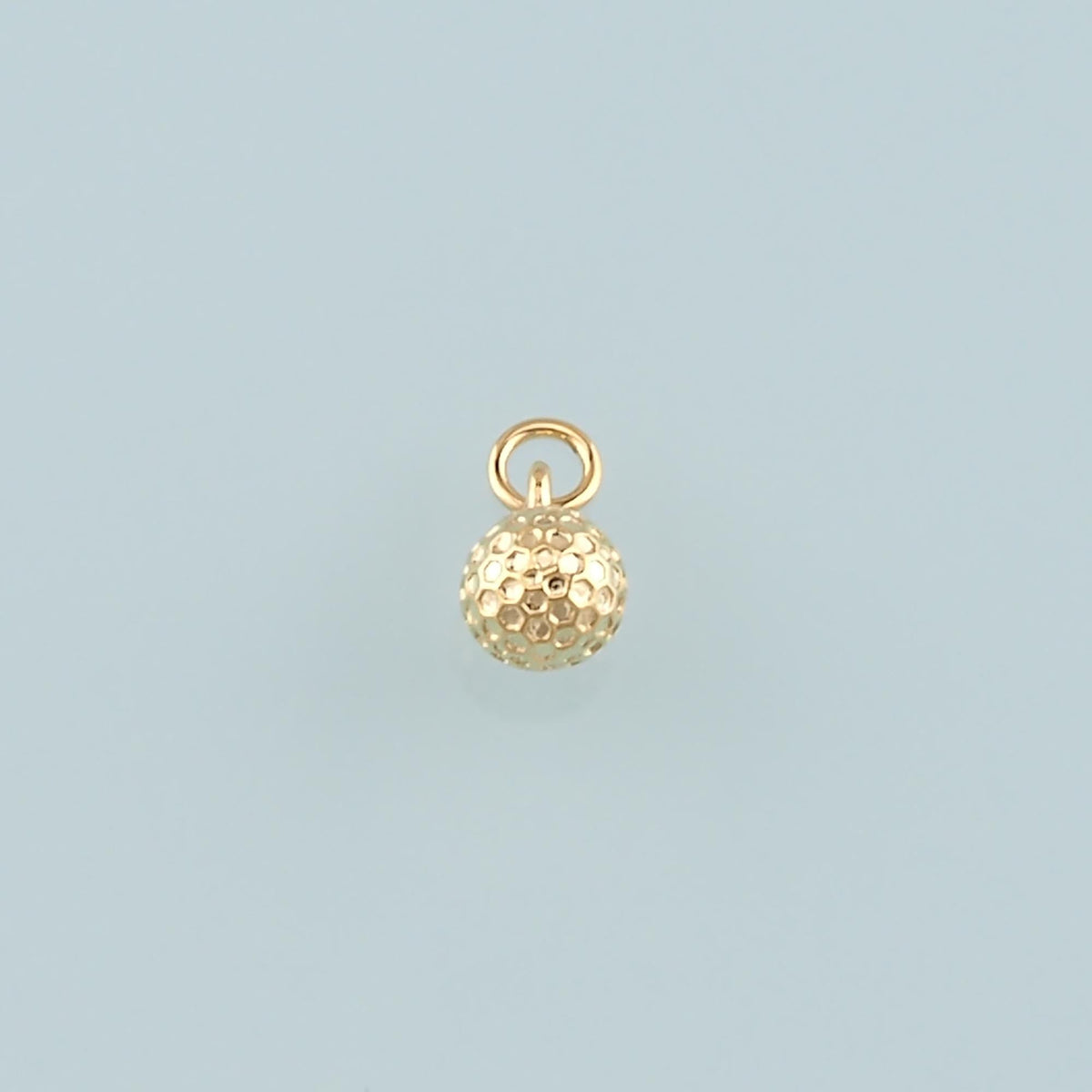 Gold Round Charms,18K Gold Filled Round Pendant,Dainty Round Charm Bracelet Necklace for DIY Jewelry Making Supply