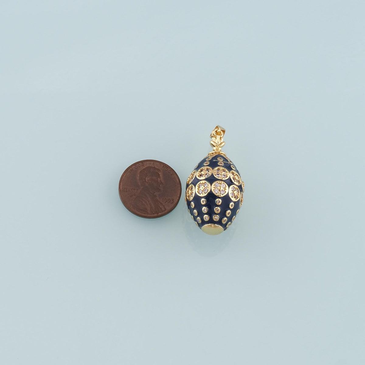 Gold Oval Charm,18K Gold Filled Oval Pendant,Enamel Oval Charm Bracelet Necklace for DIY Jewelry Making Supply