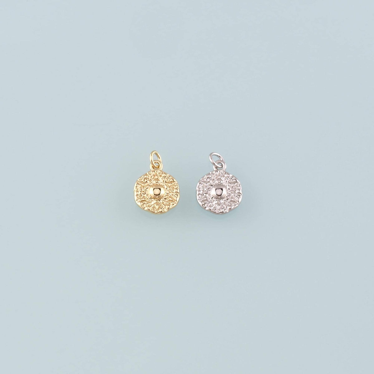 Gold Celestial Charms,18K Gold Filled David Star Pendant,Star Charm Bracelet Necklace for DIY Jewelry Making Supply