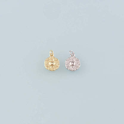 Gold Celestial Charms,18K Gold Filled David Star Pendant,Star Charm Bracelet Necklace for DIY Jewelry Making Supply