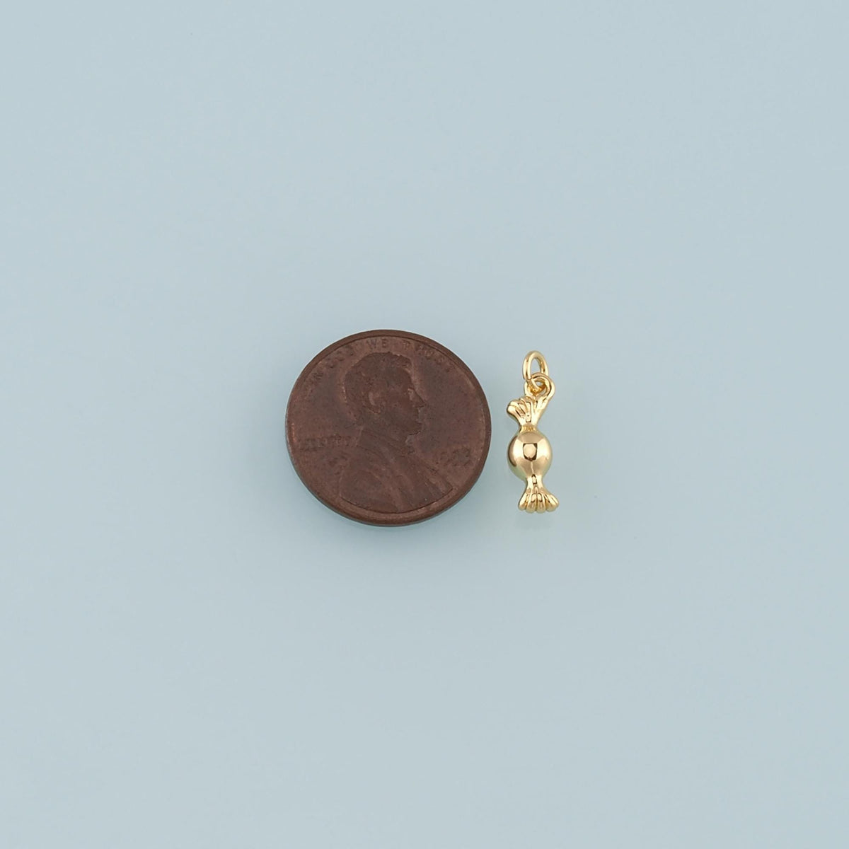 18K Gold Filled Charm Pendant for Jewelry Making