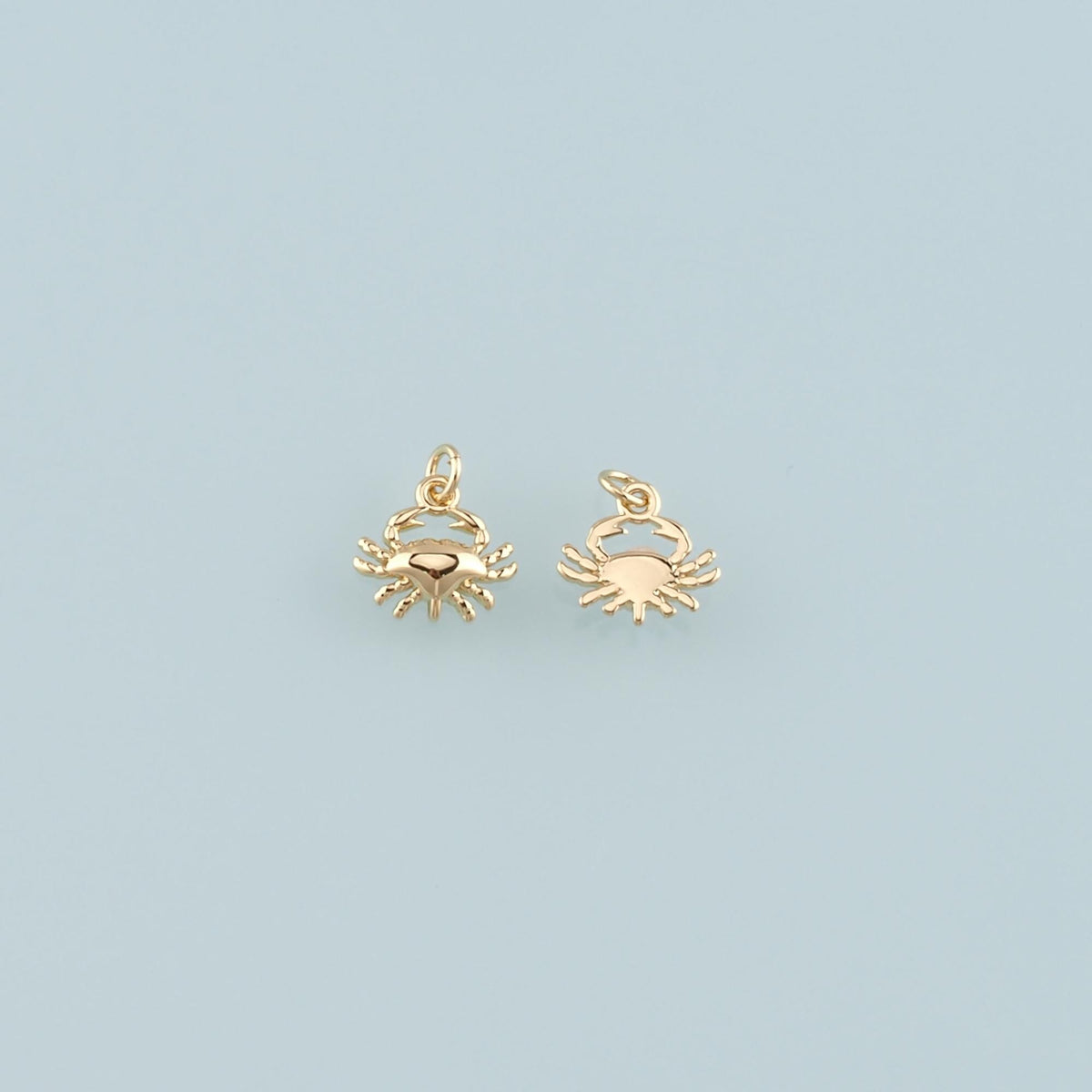18K Gold Filled Hand Charm Pendant for Jewelry Making