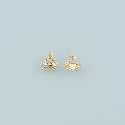 18K Gold Filled Hand Charm Pendant for Jewelry Making