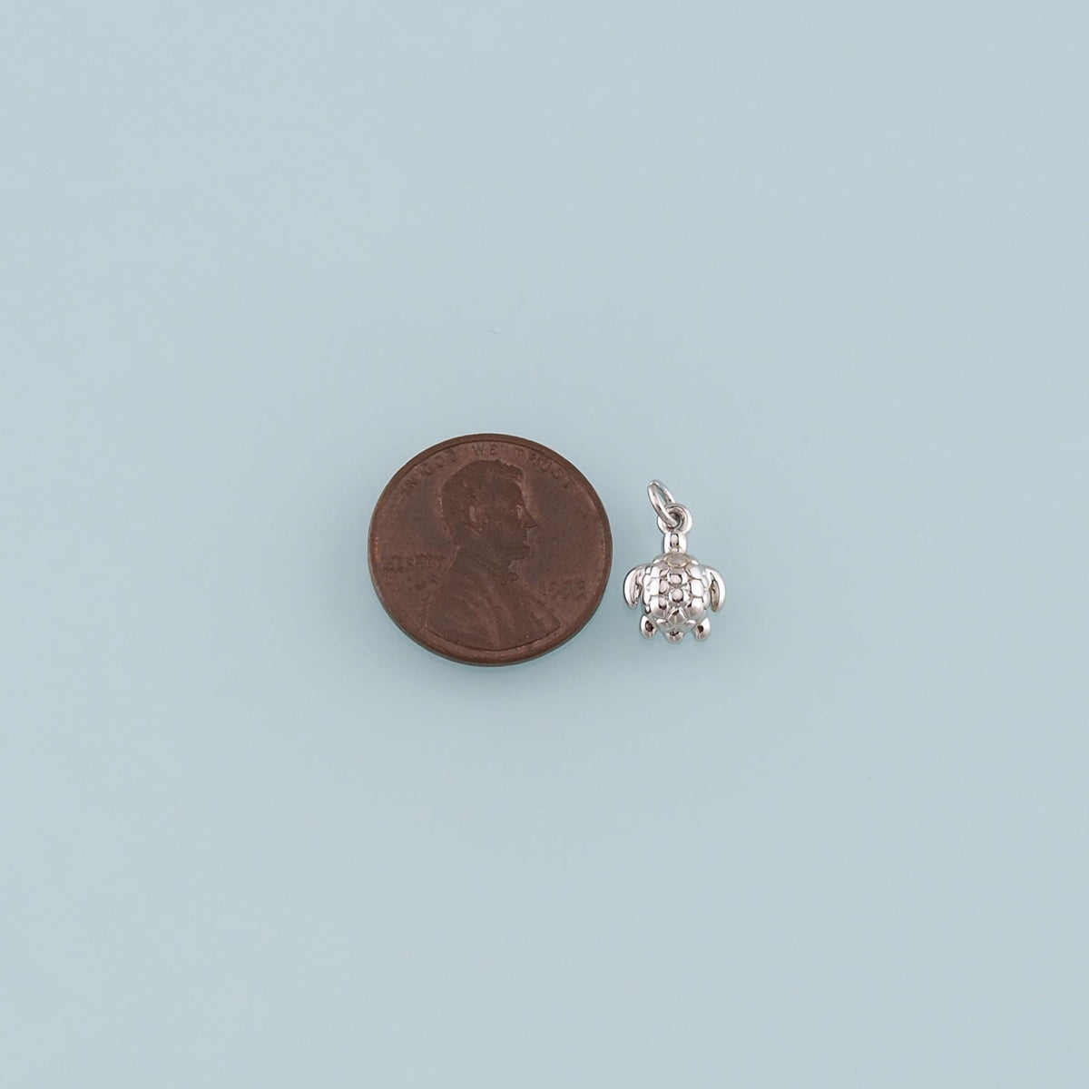 Gold Ocean Charms,18K Gold Filled Turtle Pendant,Turtle Charm Bracelet Necklace for DIY Jewelry Making Supply