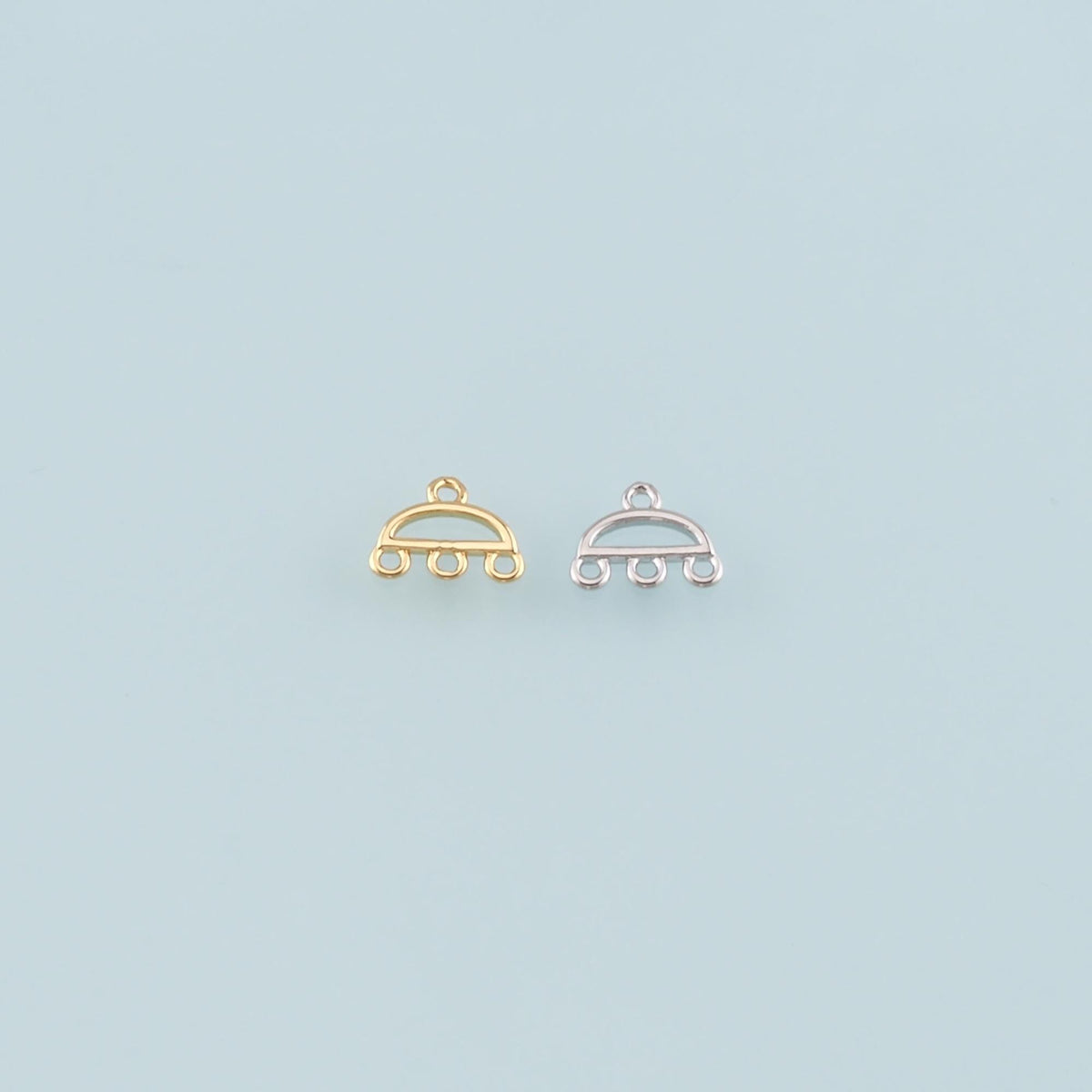 18K Gold Filled Hand Charm Pendant for Jewelry Making