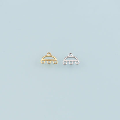 18K Gold Filled Hand Charm Pendant for Jewelry Making