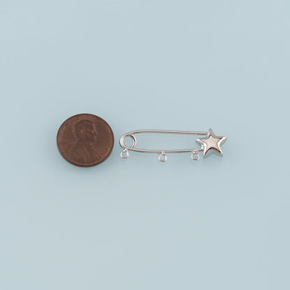 18K Gold Filled Charm Pendant for Jewelry Making