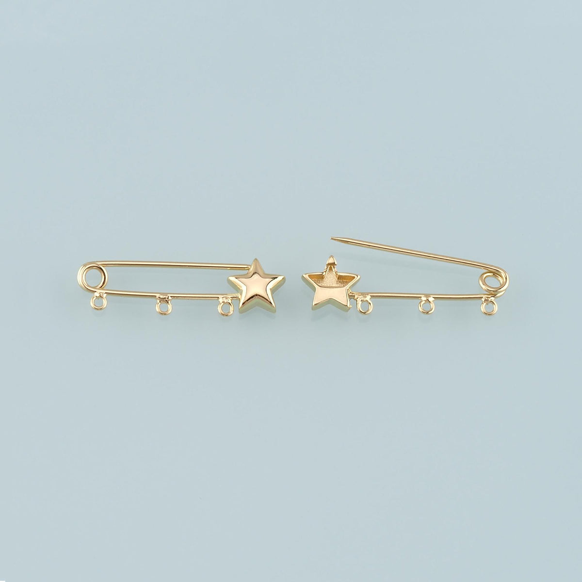 18K Gold Filled Charm Pendant for Jewelry Making