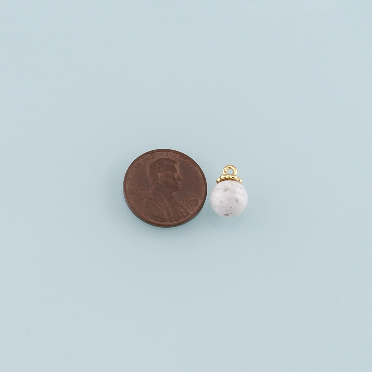 18K Gold Filled Hand Charm Pendant for Jewelry Making