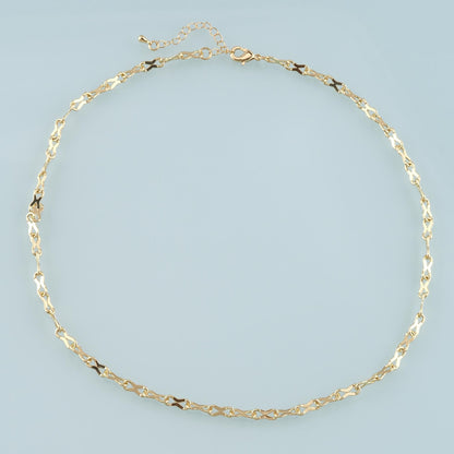 Gold Geometry Chain,18K Gold Filled Geometry for Necklace Bracelet DIY Jewelry Making Supply