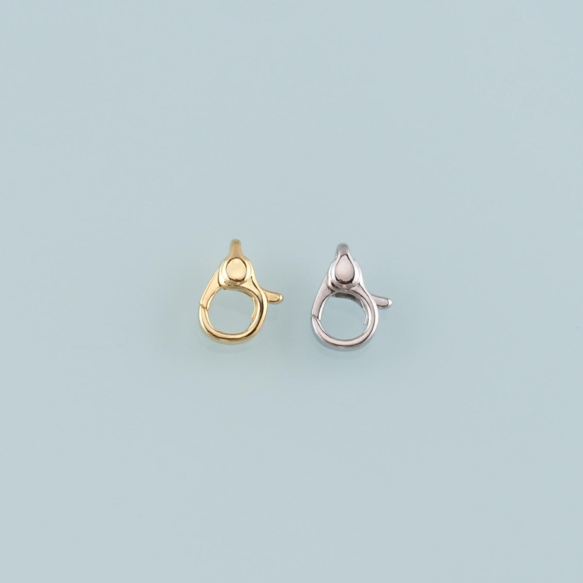 Gold Clasp,18K Gold Filled Lobster Clasp Gold Lobster Claw for DIY Jewelry Finding Necklace Bracelet